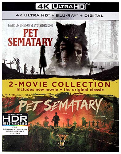 Pet Sematary 2-Movie Collection (4K Ultra HD + Blu-ray + Digital) Deal