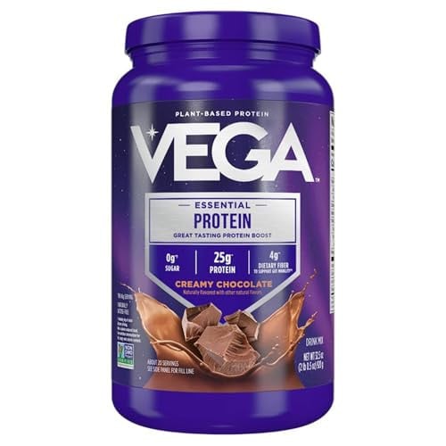 Vega Essential Protein 20 Servings Vegan Protein Powder Rich Chocolate Deal