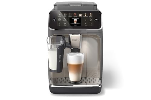 Philips Series 4400 Fully Automatic LatteGo Espresso Machine Cashmere Grey Deal
