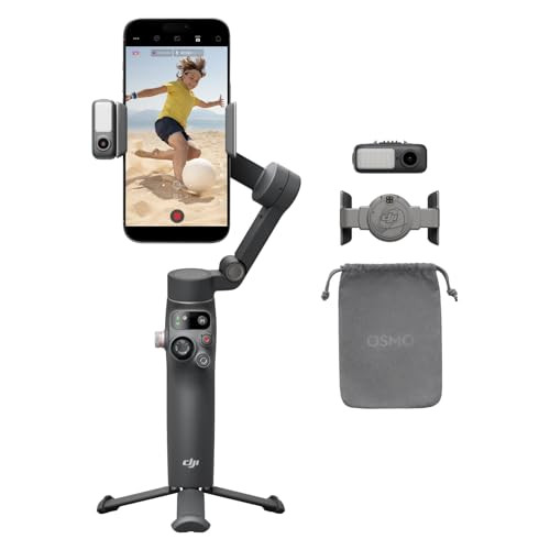 DJI Osmo Mobile 7P Gimbal Stabilizer with Native Tracking and Lighting