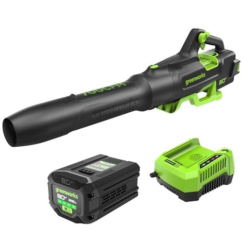Greenworks 80V 700 CFM Brushless Cordless Leaf Blower with 2.5Ah Battery Deal