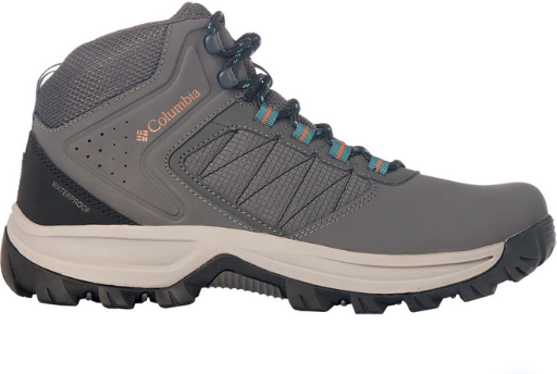 Columbia Sportswear Men's Transverse Waterproof Mid Hiking Shoes Dark Grey
