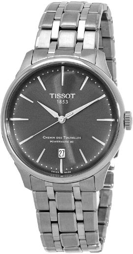 Tissot Chemin Des Tourelles Men's Automatic Grey Dial Watch Deal