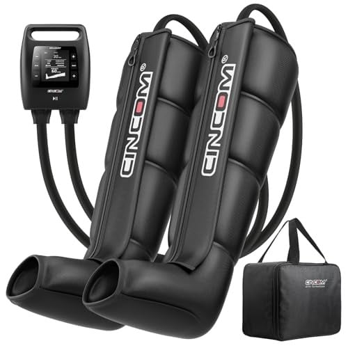 CINCOM Cordless Battery-Powered 4-Zone Leg Massager Recovery System Deal