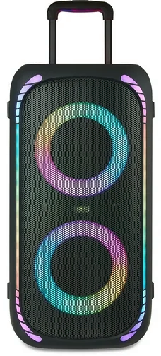 onn Large Party Speaker Gen 2 with LED Lighting W 12H Playtime Deal