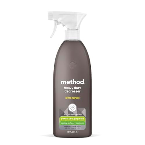 S&S Method Heavy Duty Degreaser, Lemongrass Scent, 28 fl oz