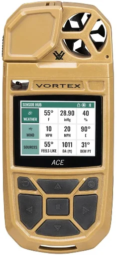 Vortex Ace Waterproof Weather Meter with Live Wind & Weather Sensors
