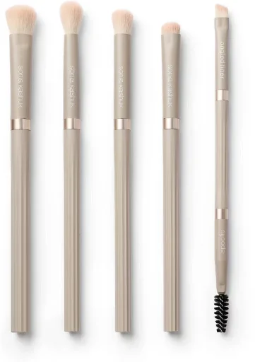 Sonia Kashuk 5-Piece Limited Edition Ribbed Eye Makeup Brush Set