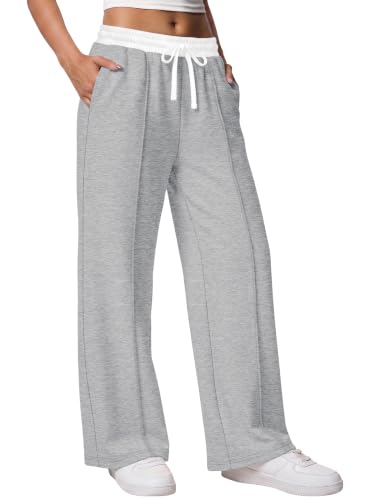 Sampeel Wide Leg Sweatpants