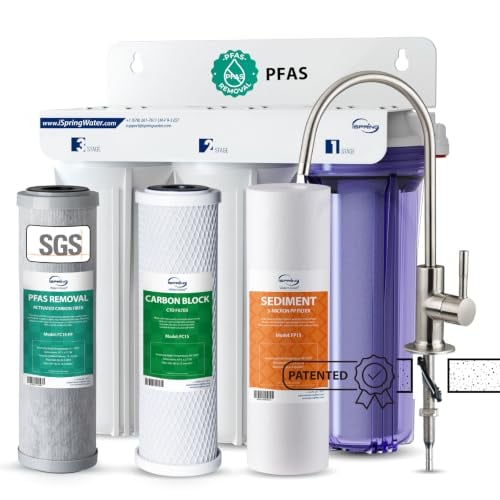 iSpring US31-PF 3-Stage Under Sink Water Filter System with Faucet Deal