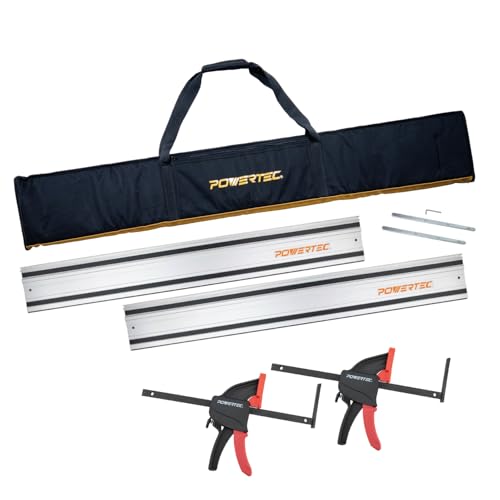 POWERTEC 110" Track Saw Guide Rail Kit Deal