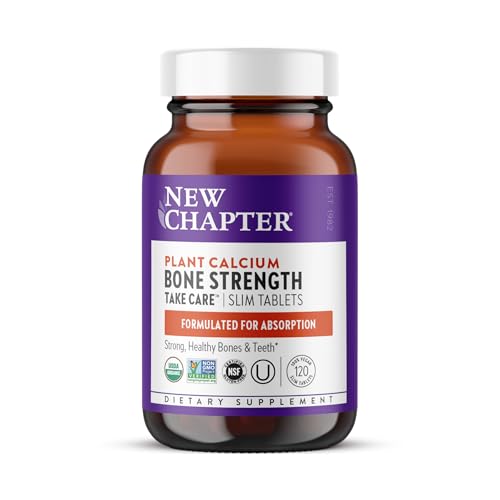 New Chapter Bone Strength Take Care Calcium Supplement 120-Count Slim Tablets Deal