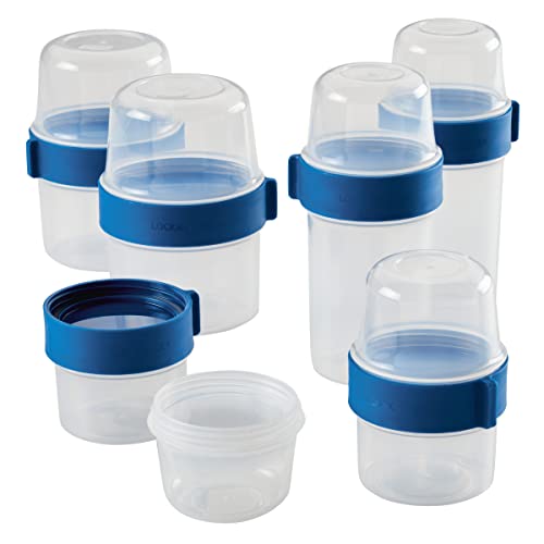 LOCK & LOCK Easy Essentials Twist Two Way Food Storage Container Set 12-Piece