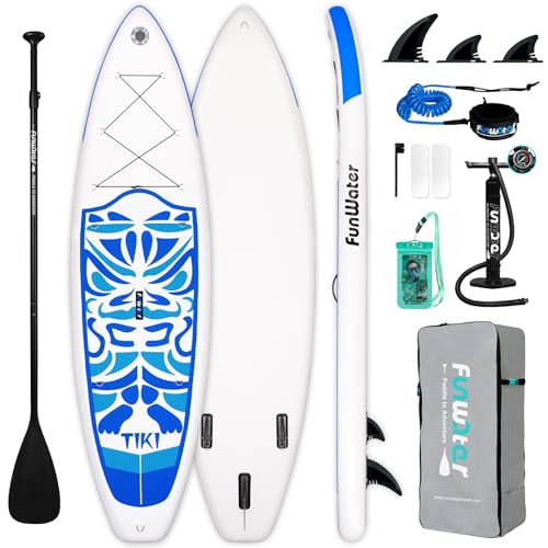 10'6" FunWater Inflatable Stand Up Paddle Board