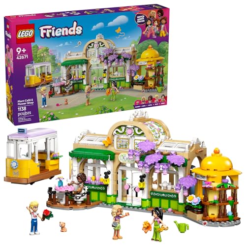 LEGO Friends Plant Café & Flower Shop Building Set (42671) 1138-Piece