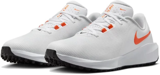 Nike Infinity G NN Golf Shoes (White/Black/Safety Orange)