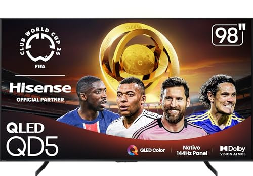 Hisense 98-inch QD5 Series QLED 4K UHD Smart Google TV