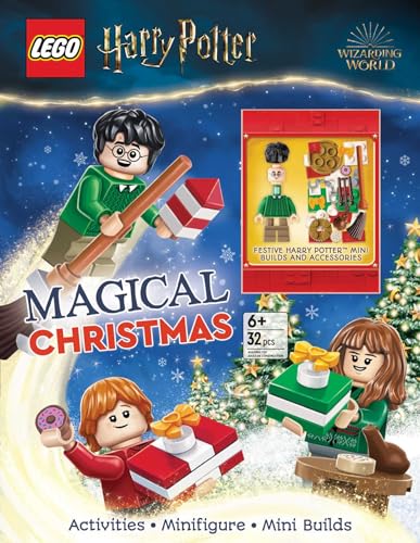 LEGO Harry Potter: Magical Christmas! Activity Book w/ Minifigure