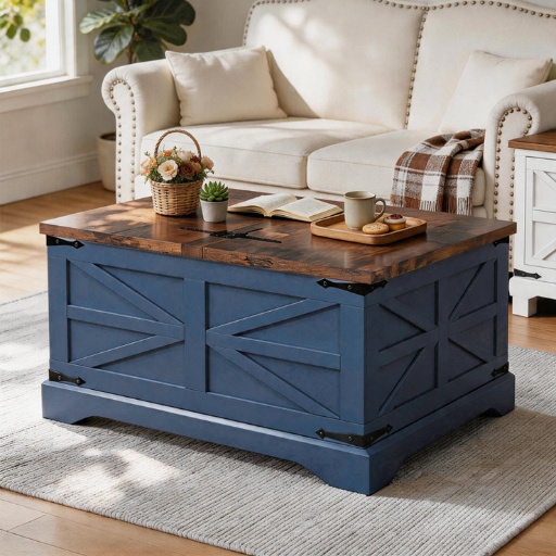 Fellsburg 31.1" W Square Lift Top Storage Coffee Table Deal