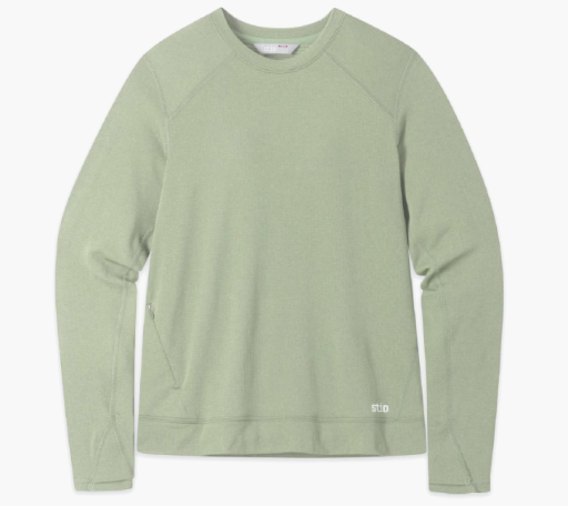 Stio Women's Trax Power Grid Crew Pullover
