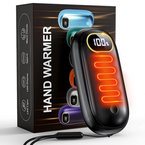 Rechargeable Hand & Foot Warmers 2-Pack 127.4℉ 15Hrs