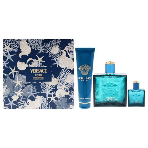 Versace Eros 3 Pc Gift Set Deal