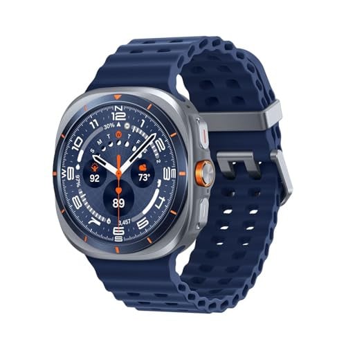 Samsung Galaxy Watch Ultra (2025) 47mm LTE Smartwatch w/ Titanium Casing & GPS (Titanium Blue) Deal