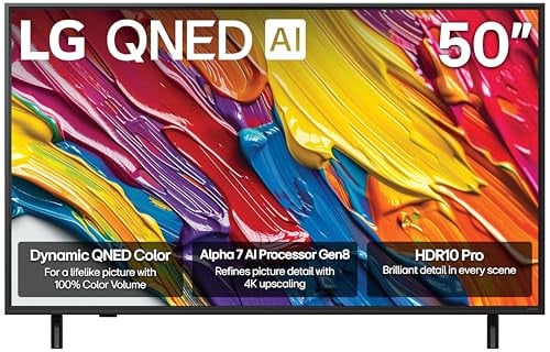 LG 50-Inch 4K UHD QNED Smart TV Deal