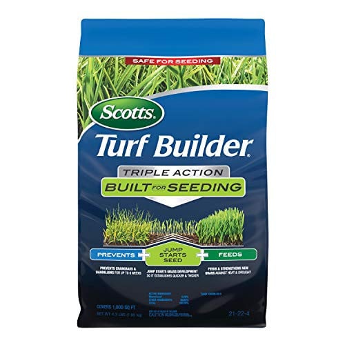 Scotts Turf Builder Triple Action Built for Seeding 4.3-lb Deal