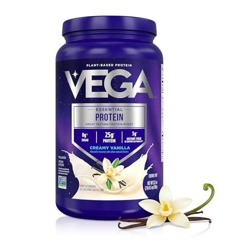 32.5-Oz Vega Original Plant Based Protein Powder (Creamy Vanilla) Deal