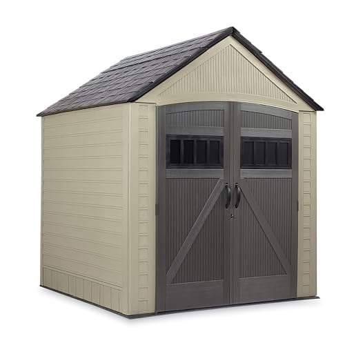 7' x 7' Rubbermaid Resin Outdoor Storage Shed w/ Floor Deal