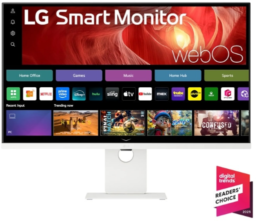 LG 37U730SA-W 37 Inch 4K UHD IPS webOS Smart Monitor with USB Type-C PD 65W Deal