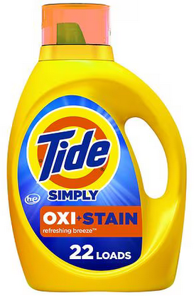 Tide Simply Oxi Boost + Ultra Stain Release 31-Oz 4-Pack Deal
