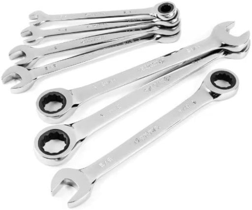 Husky Ratcheting SAE Combination Wrench Set (7-Piece) Deal