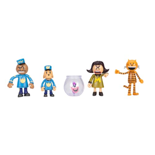 5-Pack Dog Man 2.5" Inch Figures