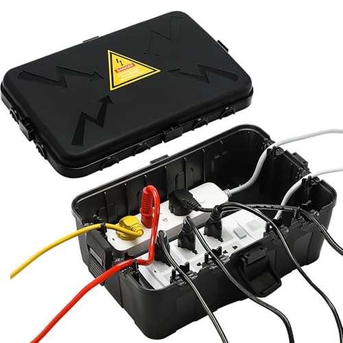 Hrensaw Large Outdoor Waterproof Electrical Box 12.5x8.5x5 Inch IP54