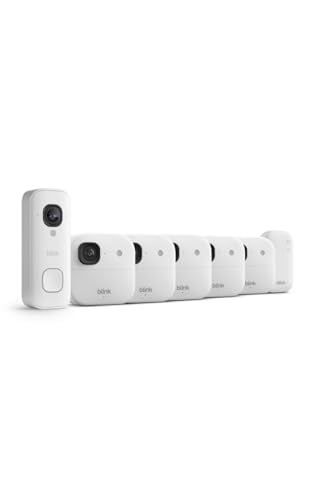 Blink 5 Cameras + Video Doorbell Set (Black or White) Deal