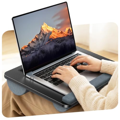RIWUCT Lap Desk for Laptop up to 15.6" with Cushion