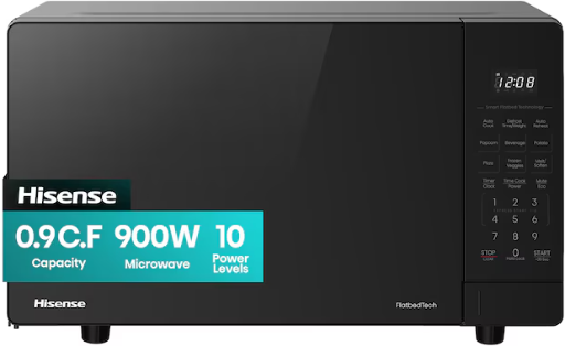 Hisense 0.9-cu ft 900W Flatbed Countertop Microwave Deal