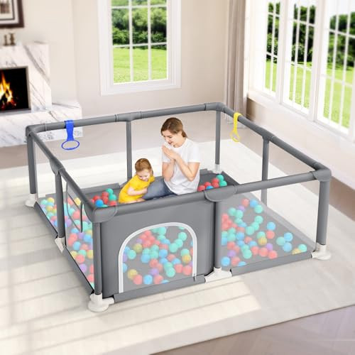 Dripex Baby Playpen 47x47 Inch