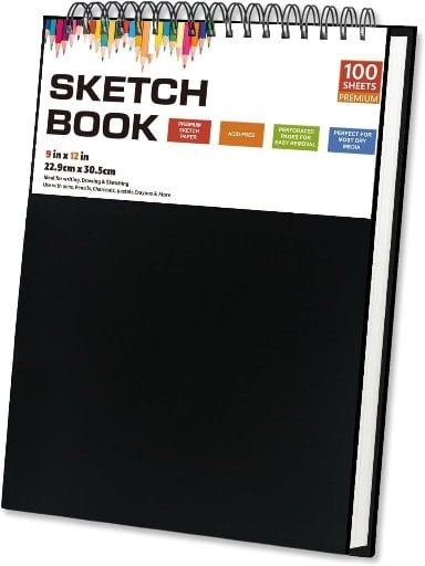 Sketch Book for Drawing (100 Pages) Deal