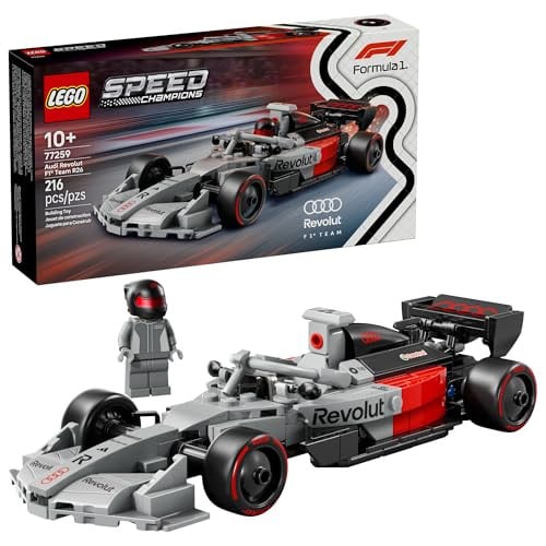 215-Piece LEGO Speed Champions: Formula 1 - Audi Revolut F1 Team R26 Race Car (77259, 2026) Deal