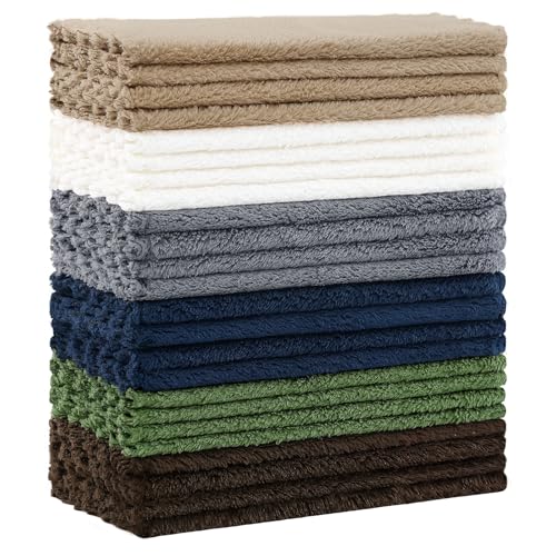 24 Pack Kitchen Cloths Dish Towels 7x9"
