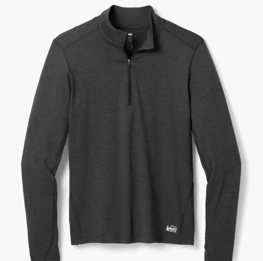 REI Co-op Midweight Base Layer Half-Zip Top Deal