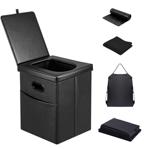 Panmout XL 16.5" Portable Folding Camping Toilet Deal