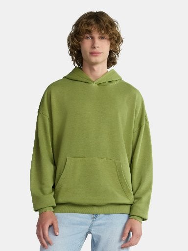 No Boundaries Oversized Hoodie with Long Sleeves, Men's S-2XL Deal