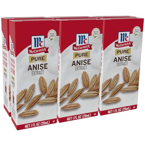 McCormick Pure Anise Extract 6-Pack 1-Oz