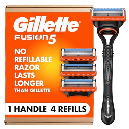 Gillette Fusion5 Razor Handle + 4 Refills Deal