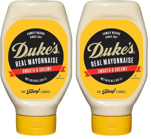 2-Pack 18-Oz Duke's Real Mayonnaise Squeeze Bottle