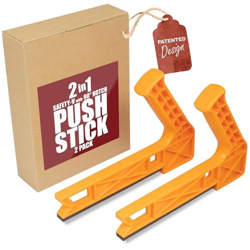 Peachtree Woodworking Supply 2 in 1 Safety-V Push Sticks